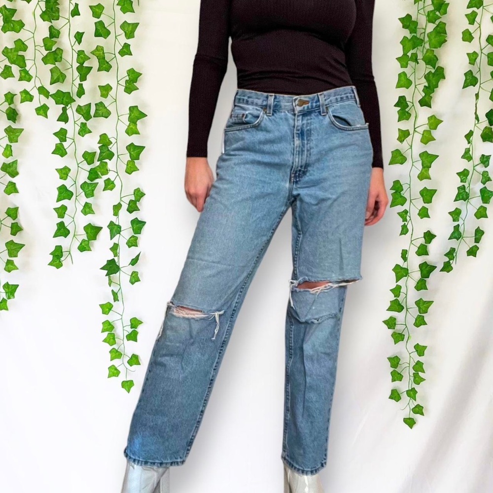 Vintage 90s distressed jeans